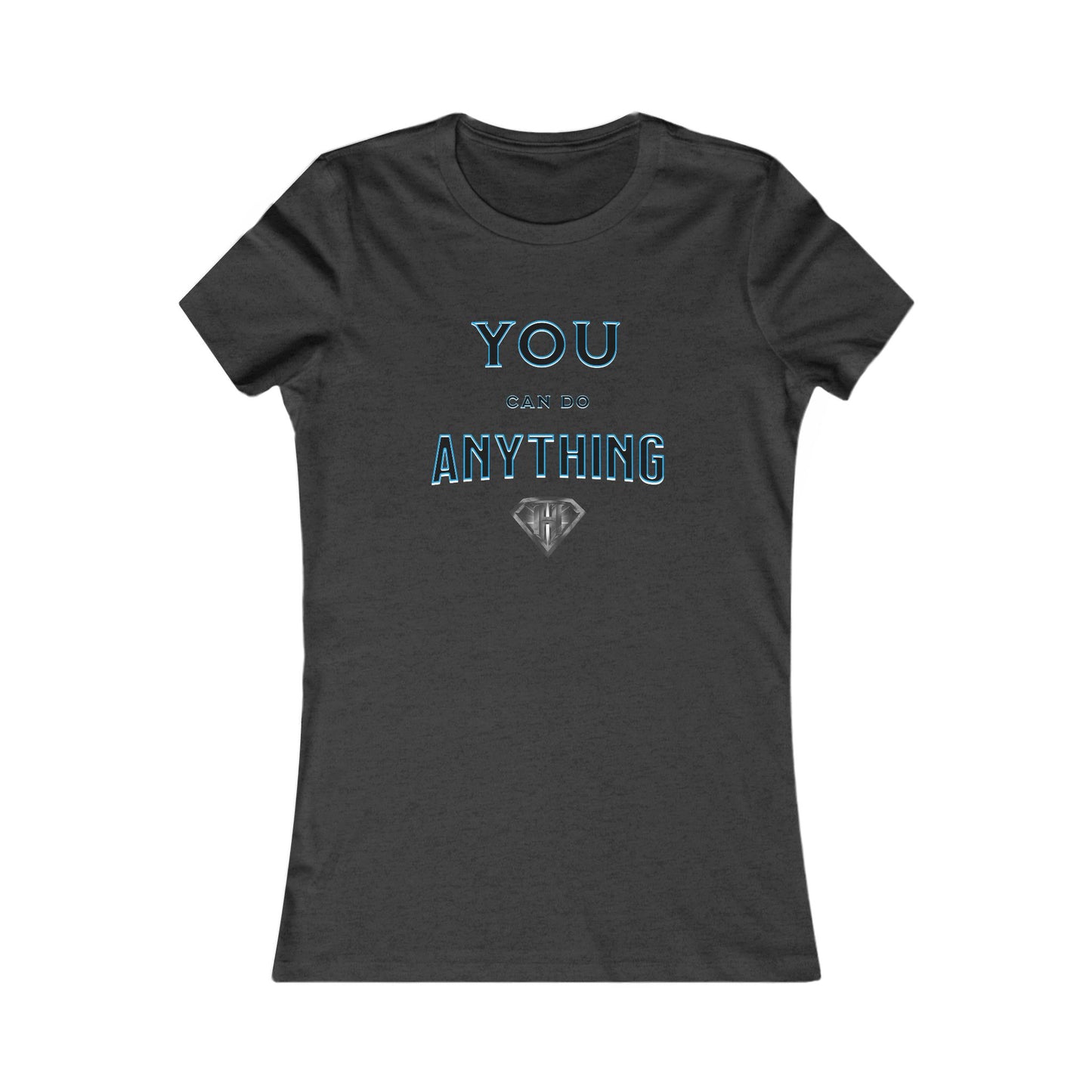 Grey "You Can Do Anything" Self Expression Women's Tees