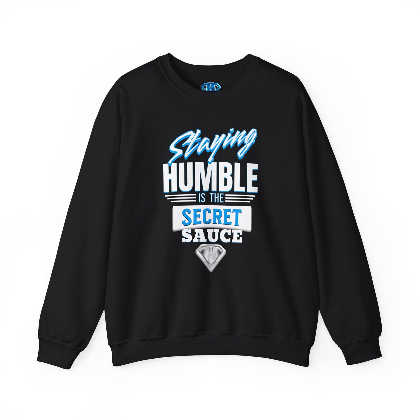 Black "Staying Humble Is The Secret Sauce" Positivity Sweaters