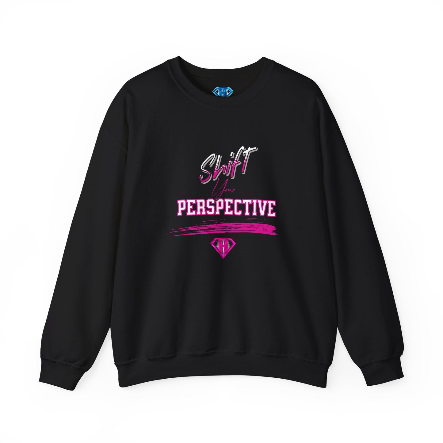 Black & Pink "Shift Your Perspective" Positivity Sweaters
