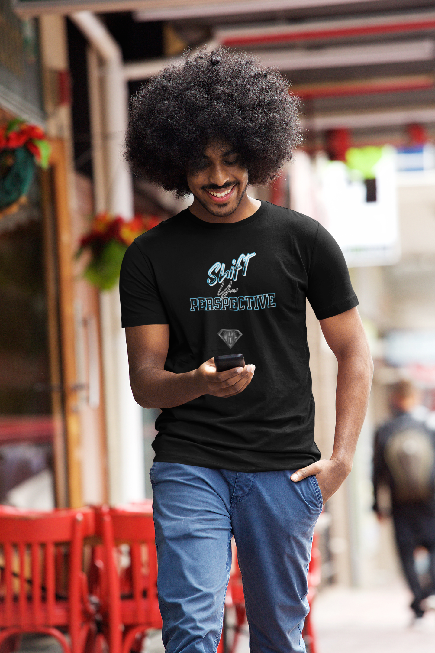 Black "Become the You, You Know You Are" Inspirational T-Shirt